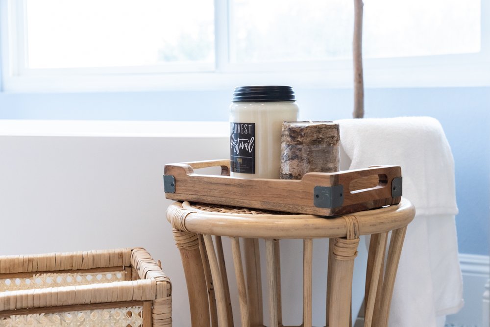 Detail of a Gina Lauren Interiors project in Orange County