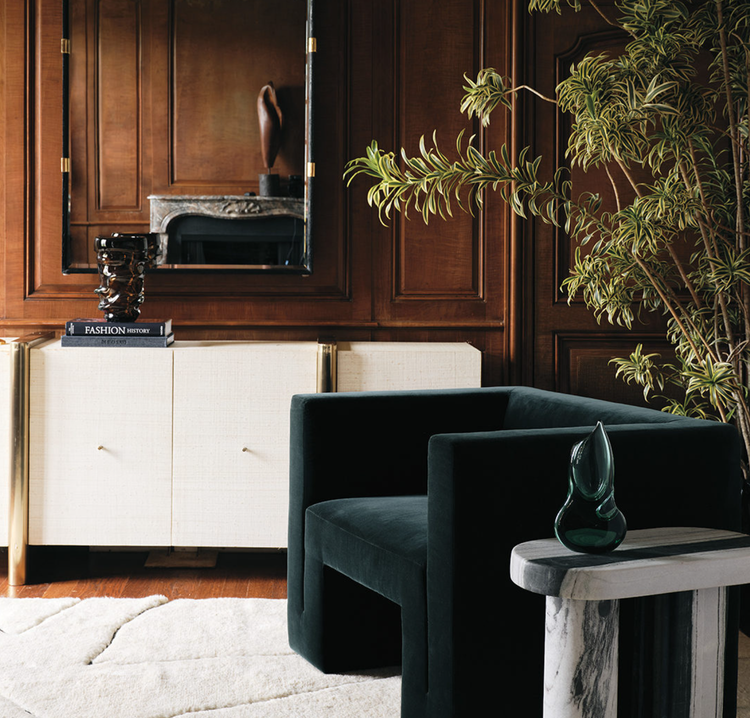 Fall Home and Fashion Trends, interior detail by Gina Lauren Interiors