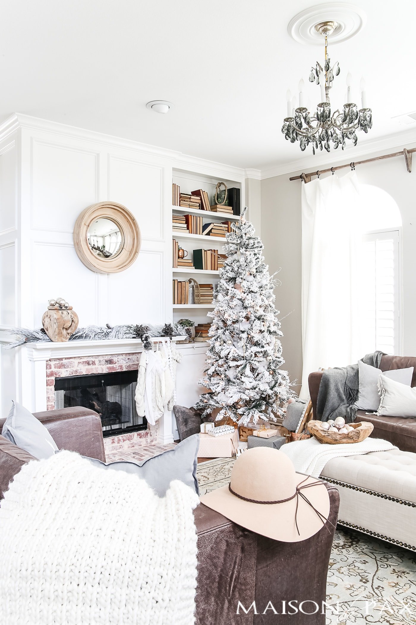 Holiday Decorating Do's, interior detail by Gina Lauren Interiors