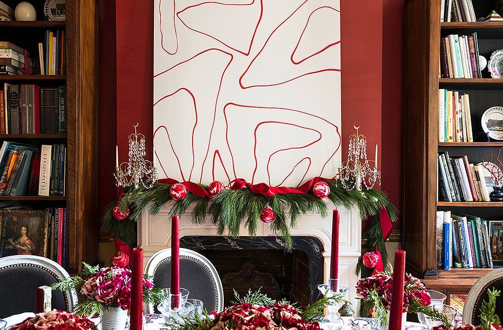 Holiday Decorating Do's, interior detail by Gina Lauren Interiors