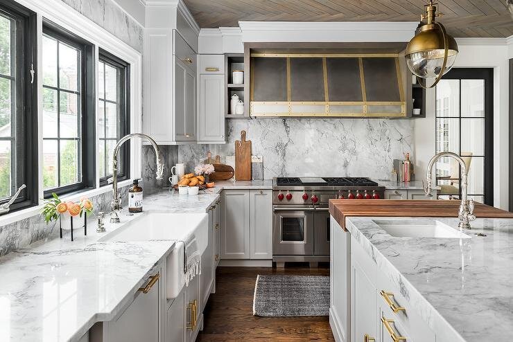 2021 Kitchen Trends We Love, interior detail by Gina Lauren Interiors