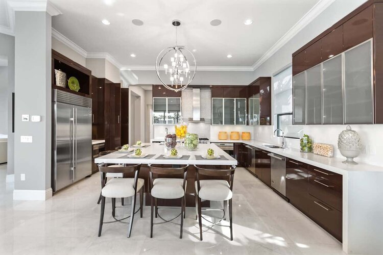2021 Kitchen Trends We Love, interior detail by Gina Lauren Interiors