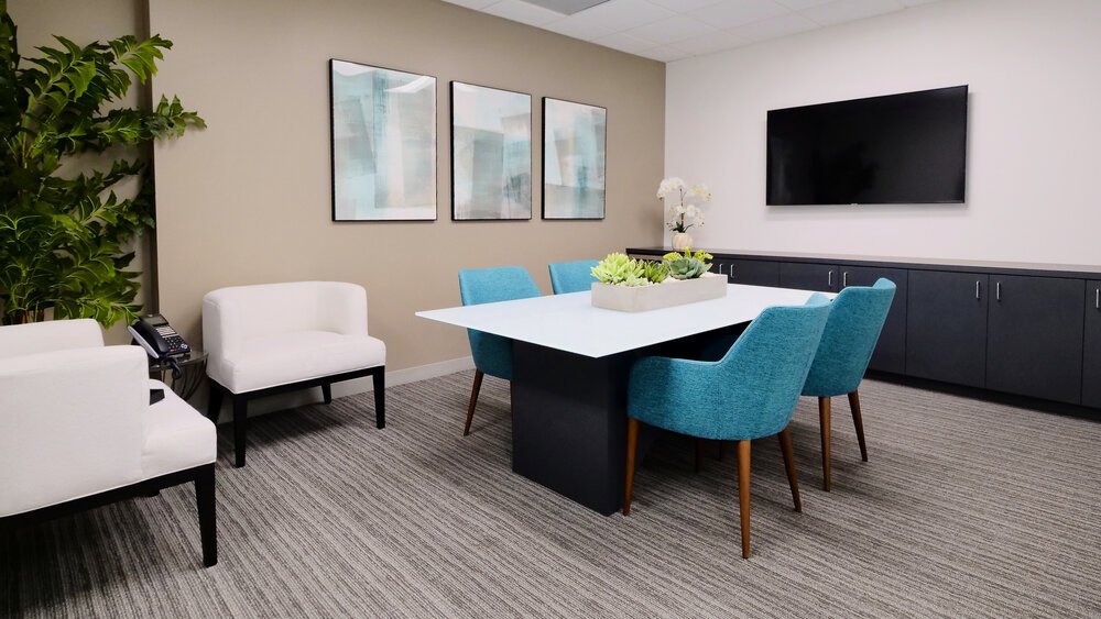 Renaissance Law Firm, Commercial Interior Design by Gina Lauren Interiors in Orange County, CA