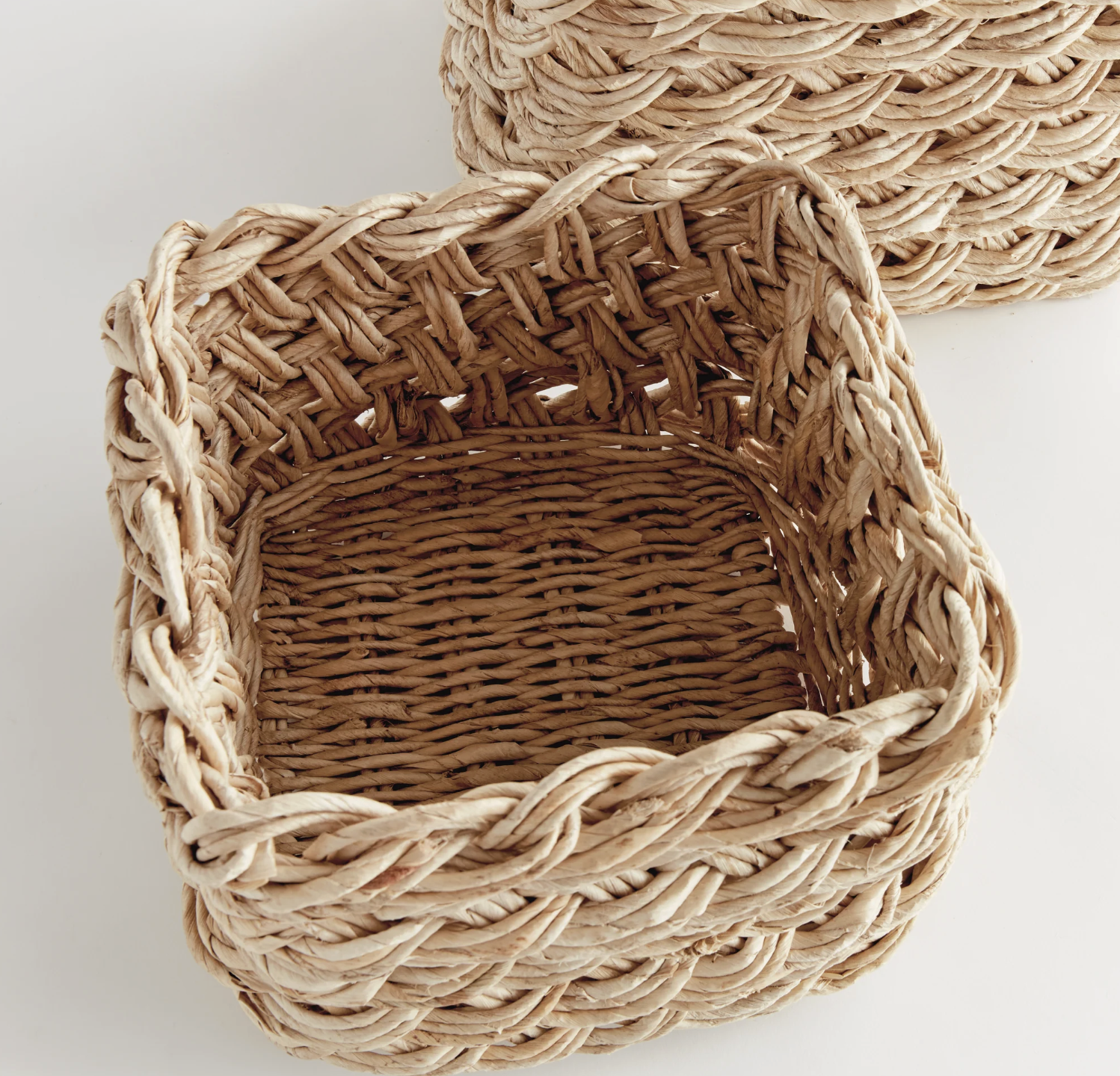 Abaca Storage Baskets view 4, Gina Lauren Interiors Curations Studio