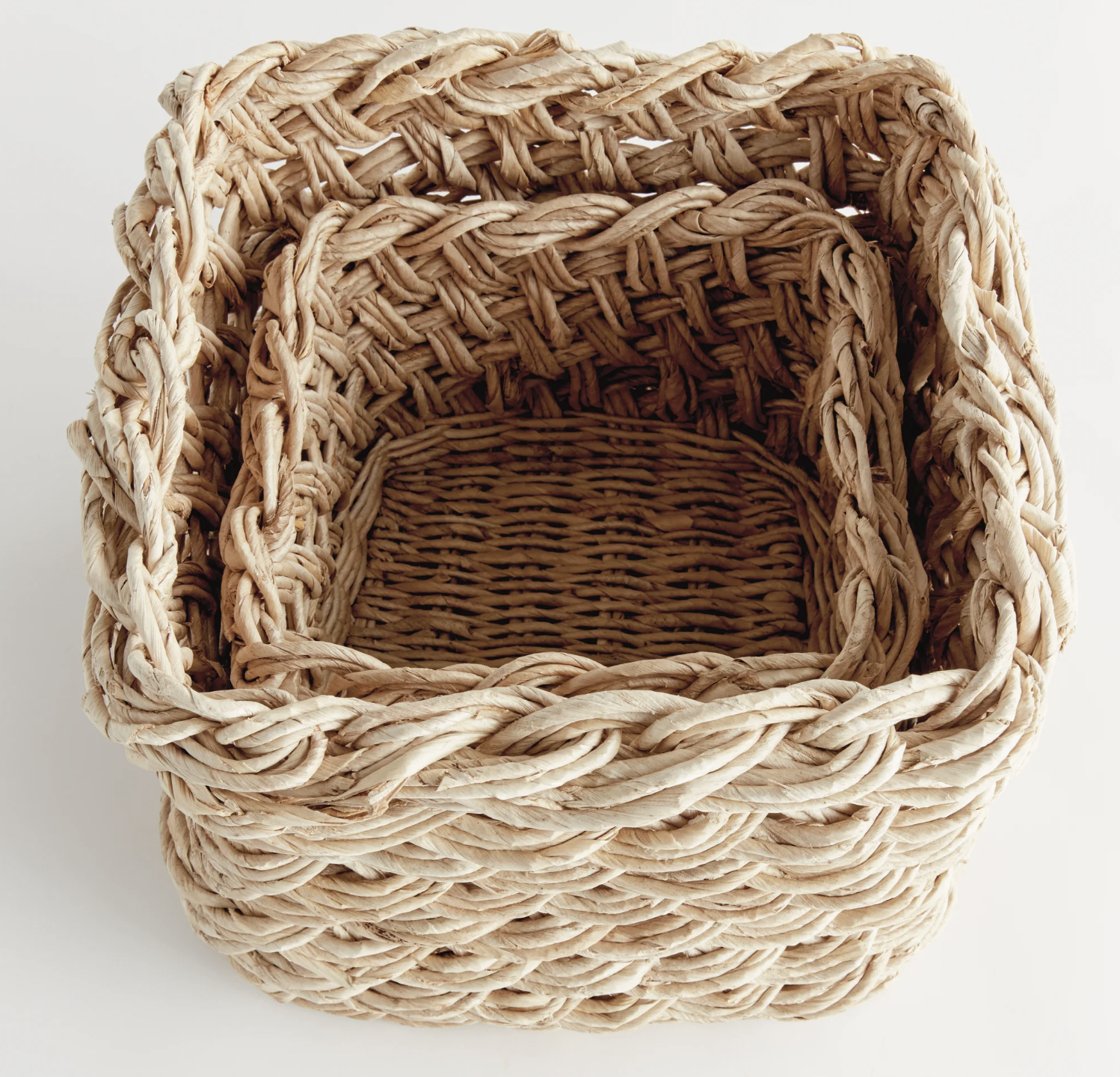 Abaca Storage Baskets view 5, Gina Lauren Interiors Curations Studio