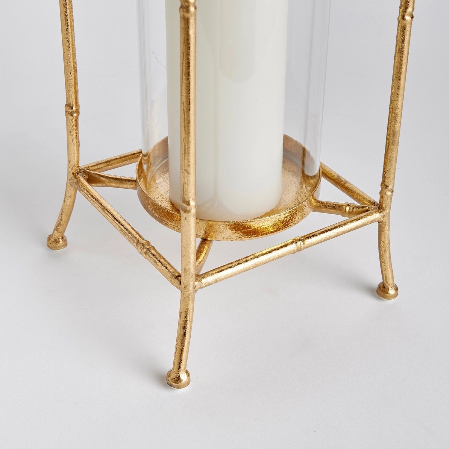 Daphne Lantern Large Antique Gold view 4, Gina Lauren Interiors Curations Studio