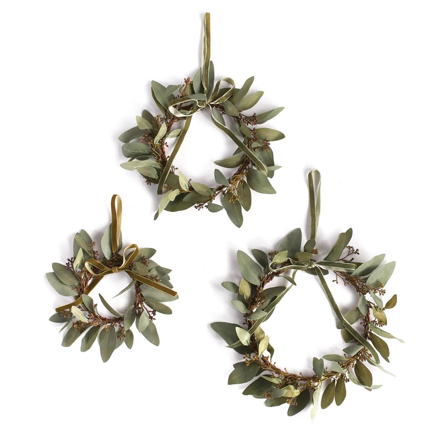 Eucalyptus Wreaths, curated home decor from Gina Lauren Interiors Curations Studio