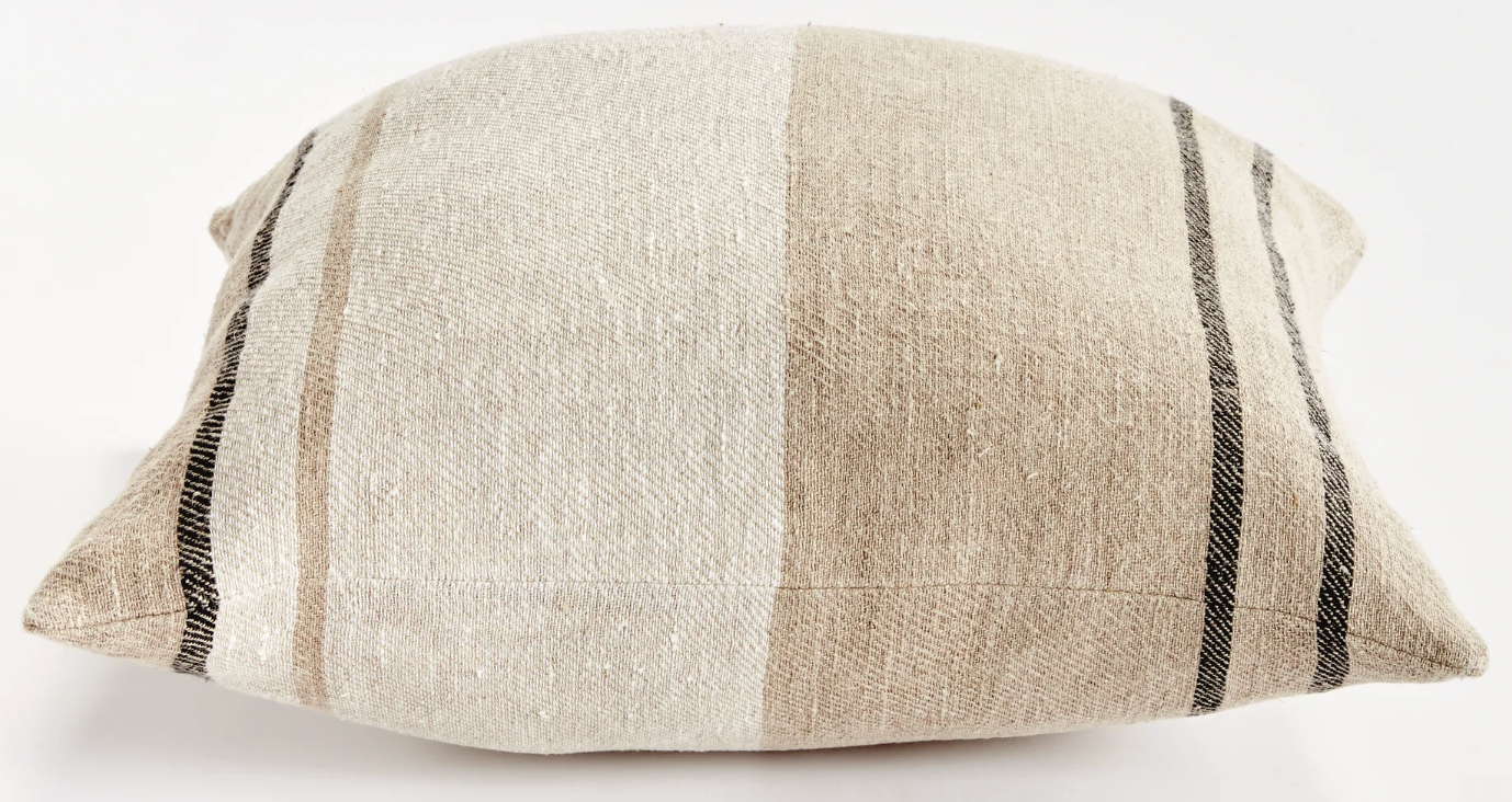 Flax Pillow view 5, Gina Lauren Interiors Curations Studio
