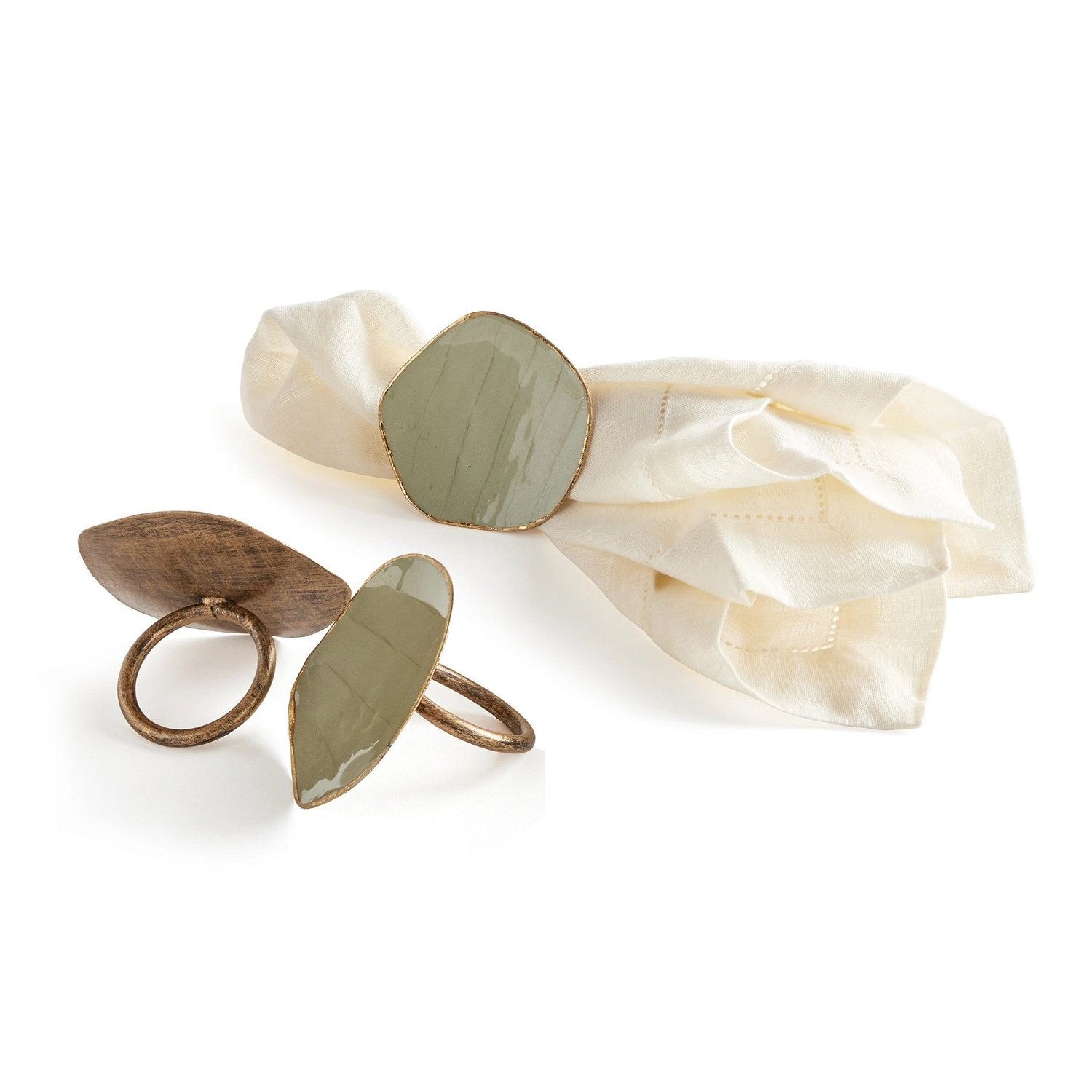 Kammie Napkin Ring view 2, Gina Lauren Interiors Curations Studio