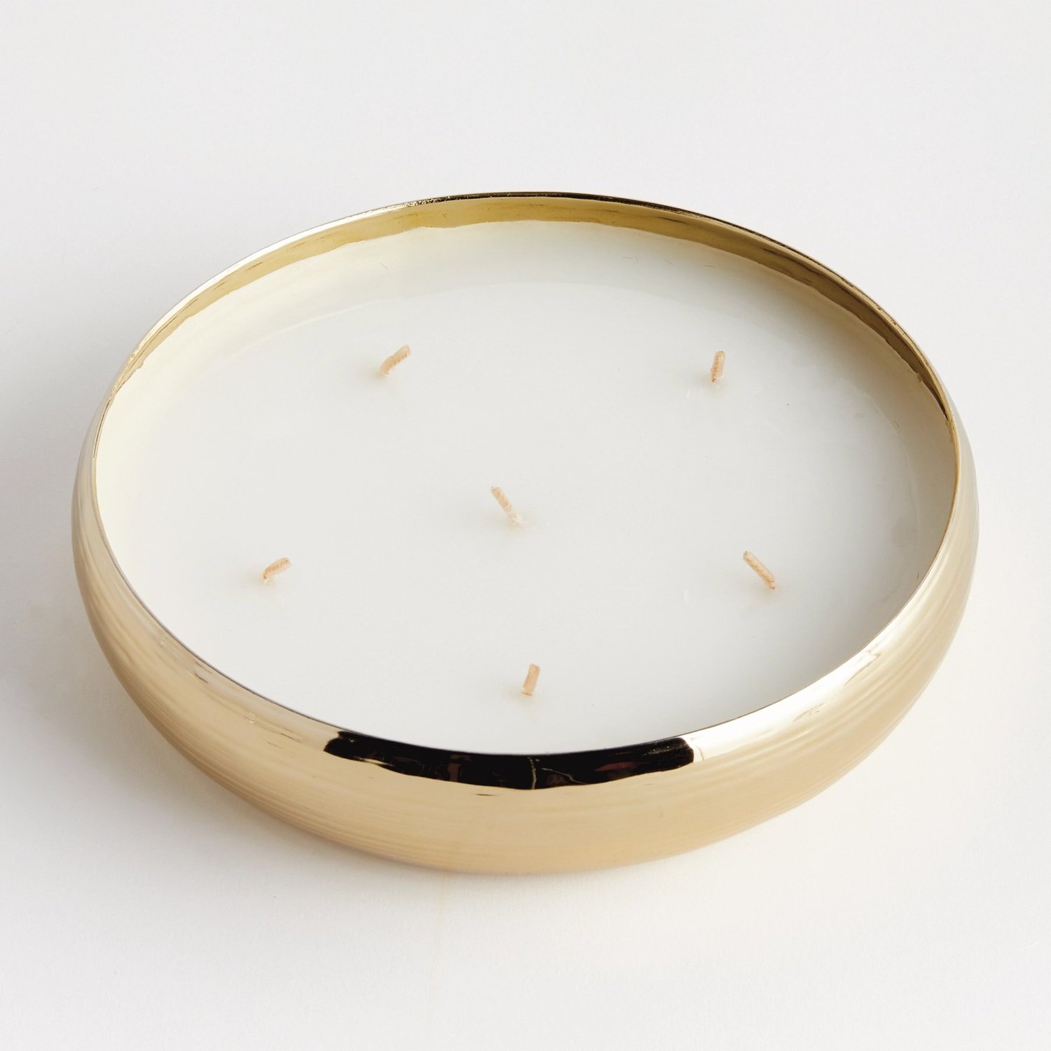 Santal Ombre 6 Wick Candle Tray view 3, Gina Lauren Interiors Curations Studio
