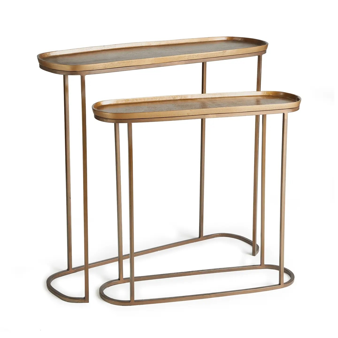 Ziva Console Table (set of 2) view 3, Gina Lauren Interiors Curations Studio
